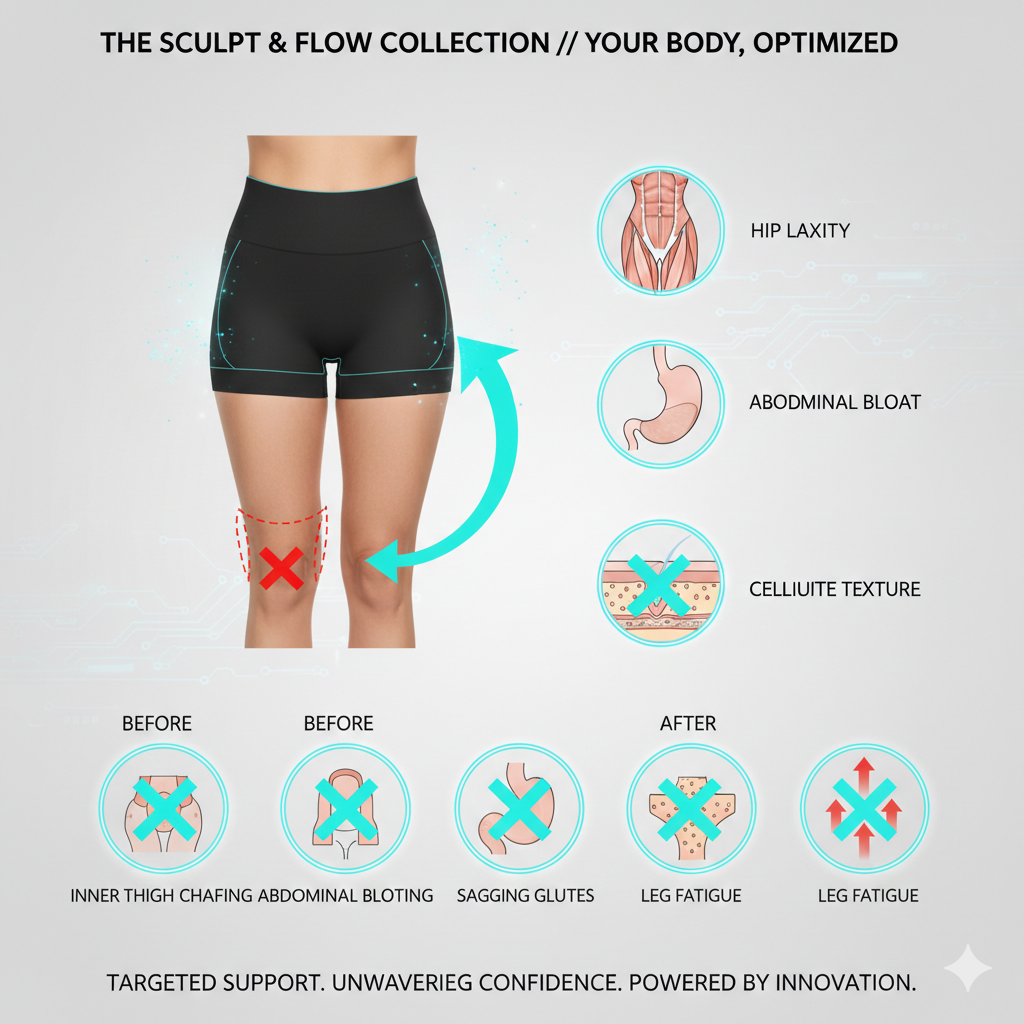 Invisible Sculpting High-Waisted Leggings: Seamless Tummy Control Body Shaper - Instant Butt-Lift Compression Pants - Breathable Activewear for Women