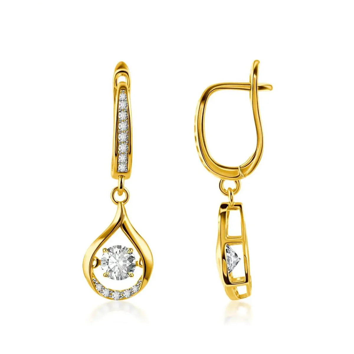 🔥 90% OFF TODAY: 1-Carat "Dancing" Moissanite Earrings – The Pure S925 Comfort & Sparkle You Deserve 💖