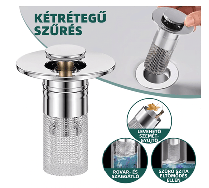 👑Ostatni dzień promocji – 49% taniej👑Otwierany sitko do odpływu zlewu – 🛀Usuwa nieprzyjemne zapachy i zapobiega zatkaniu