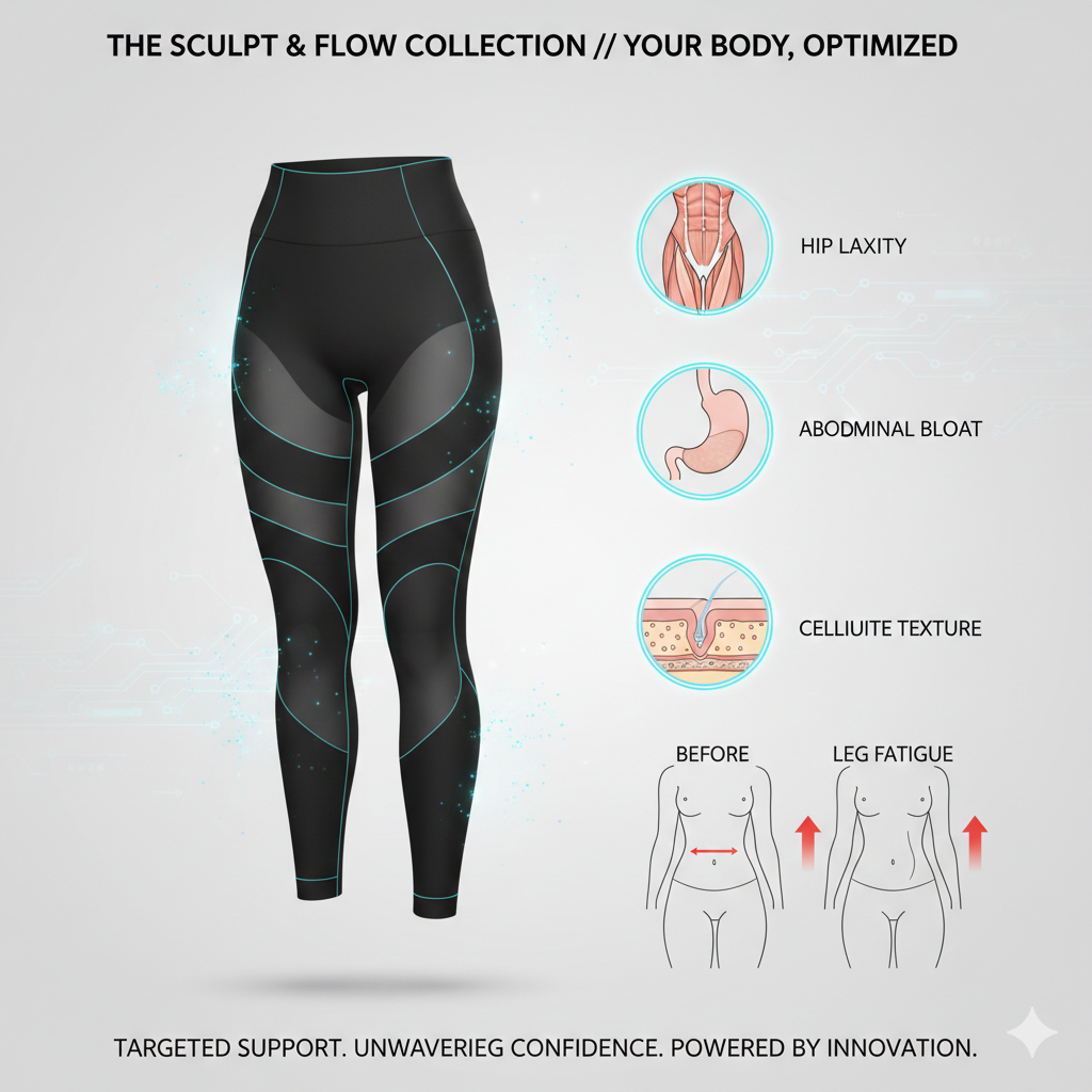 Invisible Sculpting High-Waisted Leggings: Seamless Tummy Control Body Shaper - Instant Butt-Lift Compression Pants - Breathable Activewear for Women