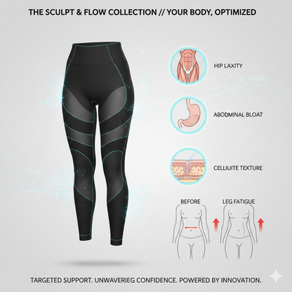 Invisible Sculpting High-Waisted Leggings: Seamless Tummy Control Body Shaper - Instant Butt-Lift Compression Pants - Breathable Activewear for Women