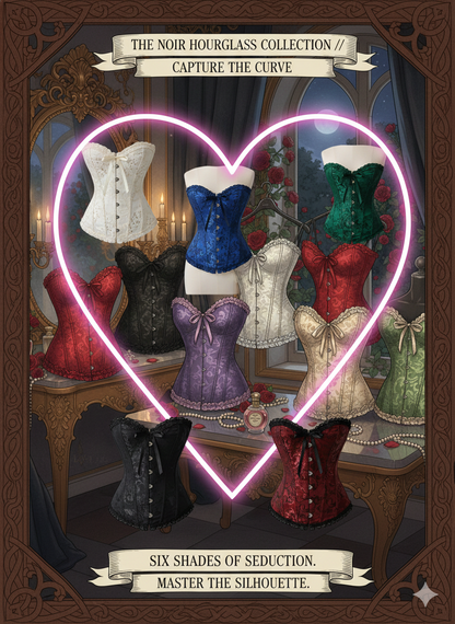Vintage Gothic Lace-Up Bustier: Elegant Boned Corset Top for Women - Retro Slimming Waist Trainer - Victorian Style Sexy Body Shaper